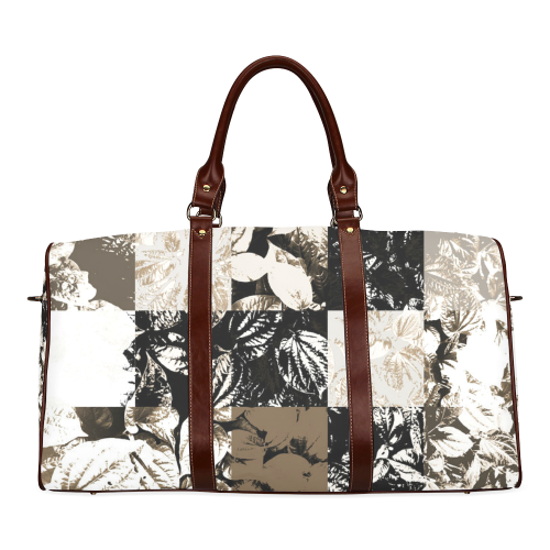 Foliage Patchwork #8 - Jera Nour Waterproof Travel Bag/Large (Model 1639)