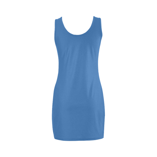 Palace Blue Color Accent Medea Vest Dress (Model D06)