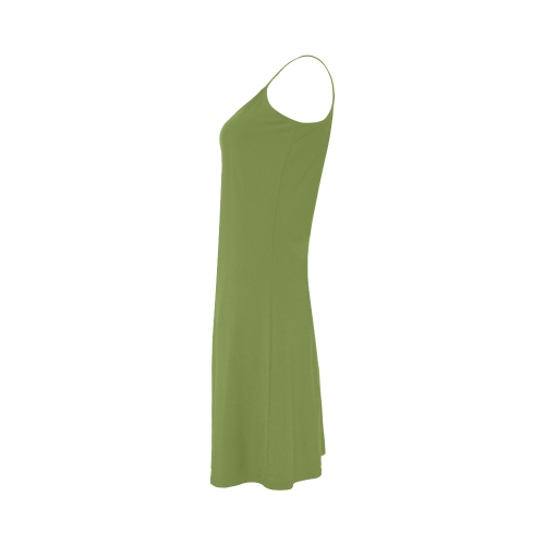 Peridot Color Accent Alcestis Slip Dress (Model D05)