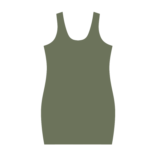 Cypress Color Accent Medea Vest Dress (Model D06)