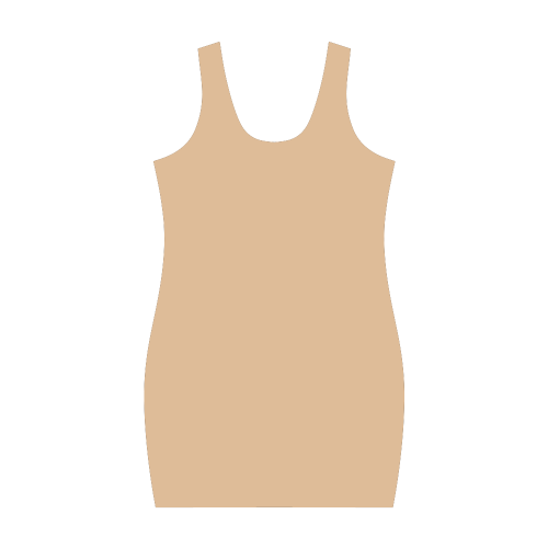 Desert Mist Color Accent Medea Vest Dress (Model D06)