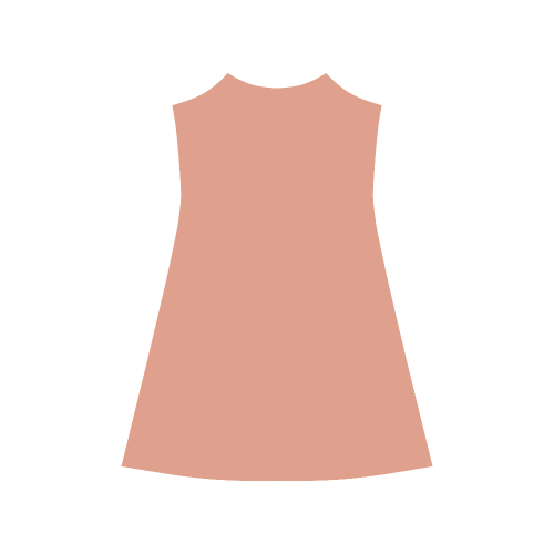 Canyon Sunset Color Accent Alcestis Slip Dress (Model D05)