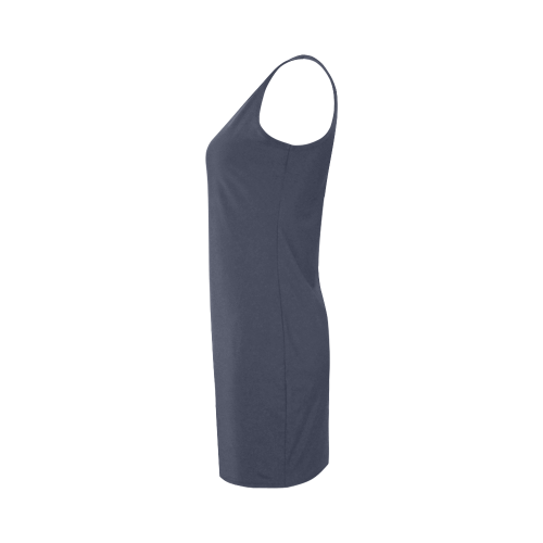Peacoat Color Accent Medea Vest Dress (Model D06)