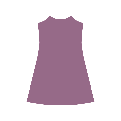 Amethyst Color Accent Alcestis Slip Dress (Model D05)