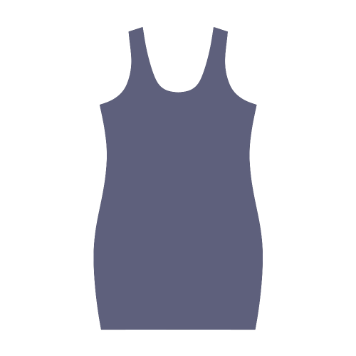 Deep Cobalt Color Accent Medea Vest Dress (Model D06)