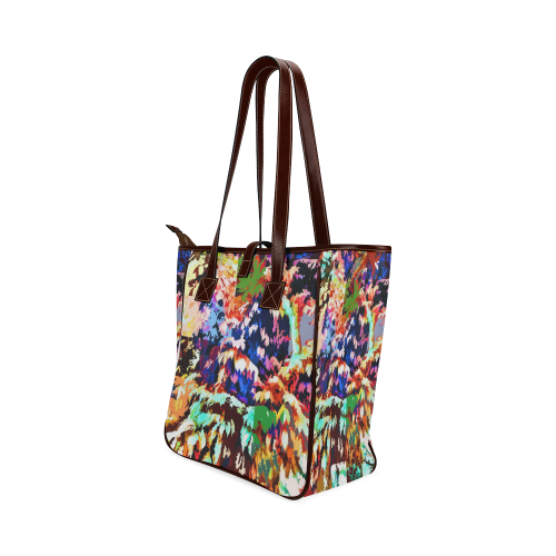 Foliage Patchwork #7 - Jera Nour Classic Tote Bag (Model 1644)