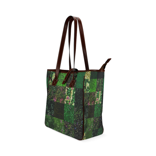 Foliage Patchwork #1 - Jera Nour Classic Tote Bag (Model 1644)