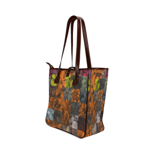 Foliage Patchwork #9 - Jera Nour Classic Tote Bag (Model 1644)