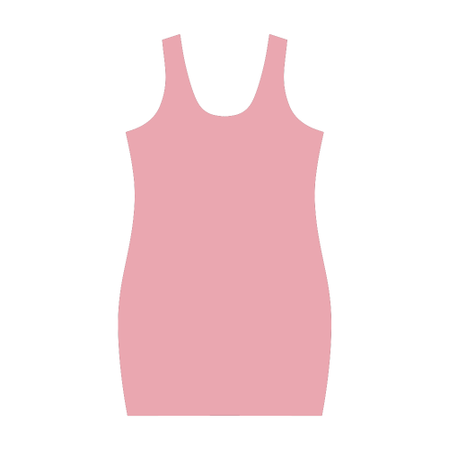 Peony Color Accent Medea Vest Dress (Model D06)
