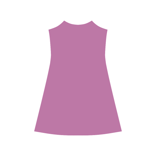 Rosebud Color Accent Alcestis Slip Dress (Model D05)
