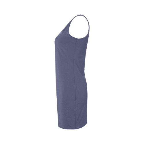 Deep Cobalt Color Accent Medea Vest Dress (Model D06)