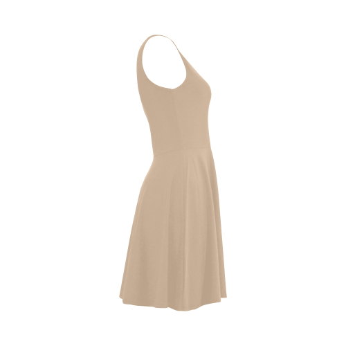 Apricot Illusion Color Accent Atalanta Sundress (Model D04)