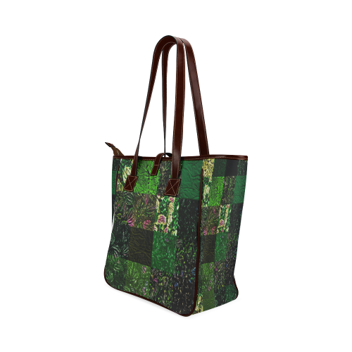 Foliage Patchwork #1 - Jera Nour Classic Tote Bag (Model 1644)