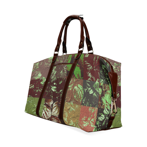 Foliage Patchwork #4 - Jera Nour Classic Travel Bag (Model 1643)