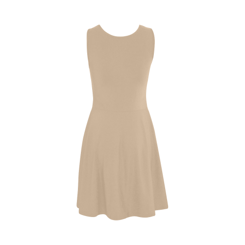 Apricot Illusion Color Accent Atalanta Sundress (Model D04)