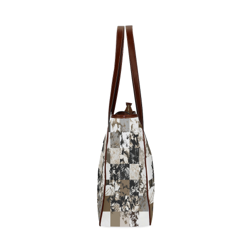 Foliage Patchwork #8 - Jera Nour Classic Tote Bag (Model 1644)