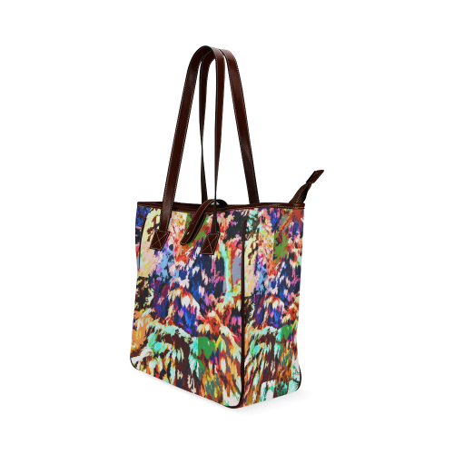 Foliage Patchwork #7 - Jera Nour Classic Tote Bag (Model 1644)