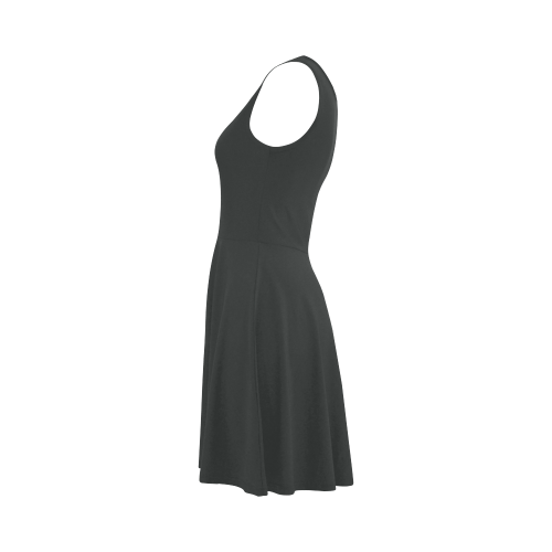 Pirate Black Color Accent Atalanta Sundress (Model D04)