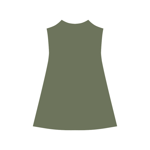 Cypress Color Accent Alcestis Slip Dress (Model D05)