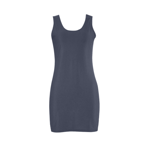 Peacoat Color Accent Medea Vest Dress (Model D06)