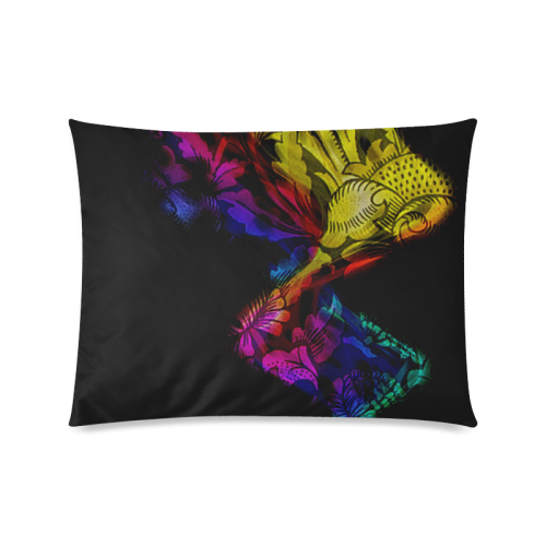 Abstract design Custom Zippered Pillow Case 20"x26"(Twin Sides)