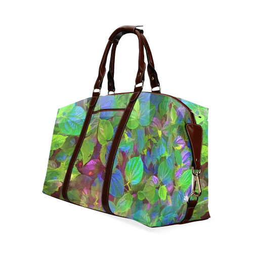 Foliage Patchwork #10 - Jera Nour Classic Travel Bag (Model 1643)