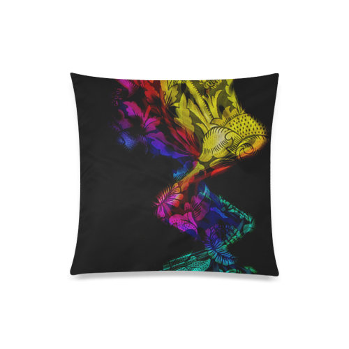 Abstract design Custom Zippered Pillow Case 20"x20"(Twin Sides)