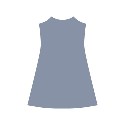 Stonewash Color Accent Alcestis Slip Dress (Model D05)