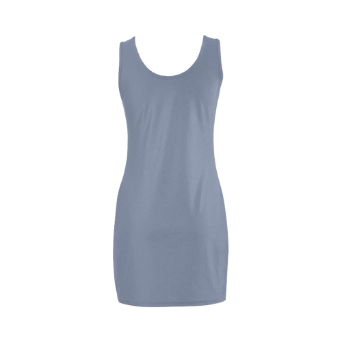 Stonewash Color Accent Medea Vest Dress (Model D06)