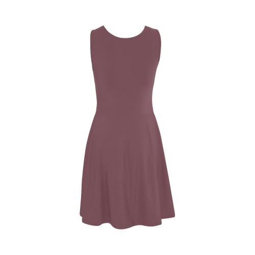 Crushed Berry Color Accent Atalanta Sundress (Model D04)