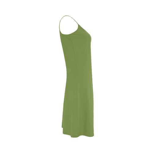Peridot Color Accent Alcestis Slip Dress (Model D05)