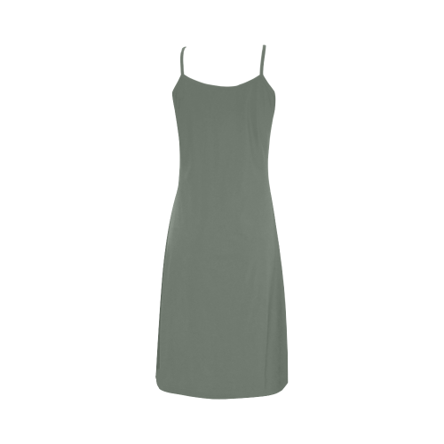 Sea Spray Color Accent Alcestis Slip Dress (Model D05)