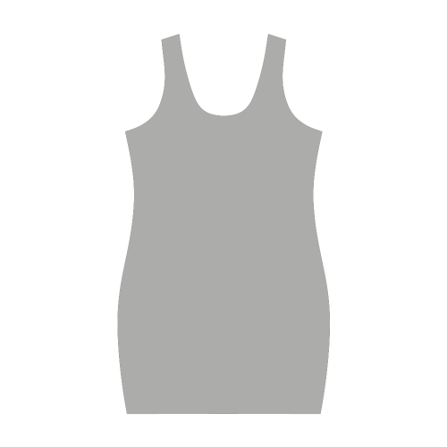 Silver Color Accent Medea Vest Dress (Model D06)