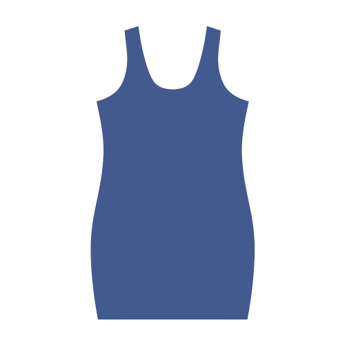 Surf the Web Color Accent Medea Vest Dress (Model D06)