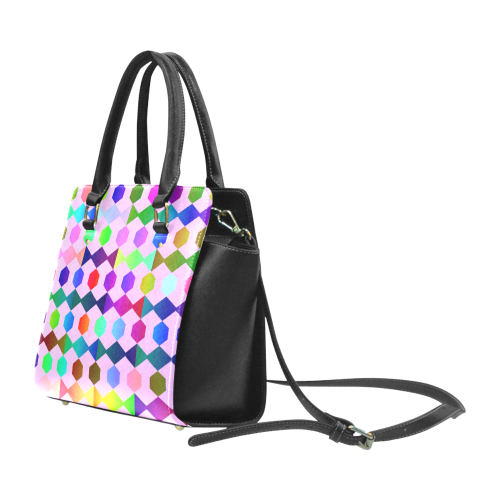 funny vivid pattern 3 Classic Shoulder Handbag (Model 1653)