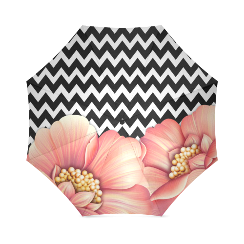 flower power Foldable Umbrella (Model U01)