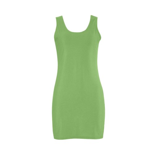 Kiwi Color Accent Medea Vest Dress (Model D06)