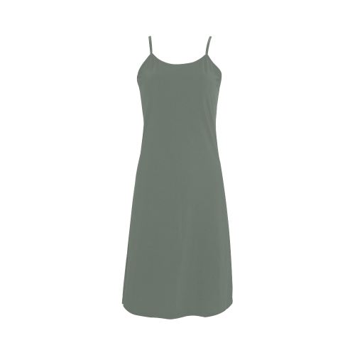 Sea Spray Color Accent Alcestis Slip Dress (Model D05)