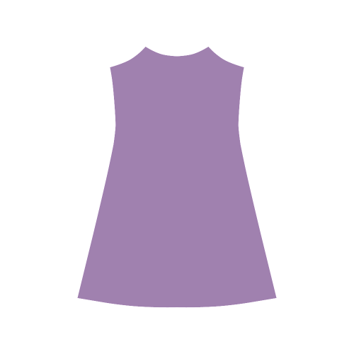 Amethyst Orchid Color Accent Alcestis Slip Dress (Model D05)