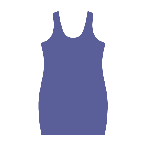 Royal Blue Color Accent Medea Vest Dress (Model D06)