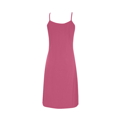 Pink Flambé Color Accent Alcestis Slip Dress (Model D05)