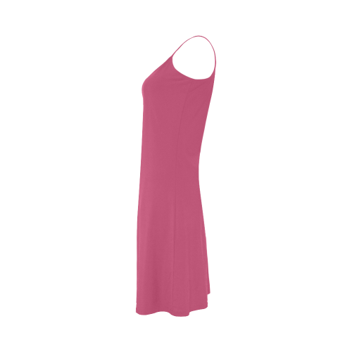 Pink Flambé Color Accent Alcestis Slip Dress (Model D05)