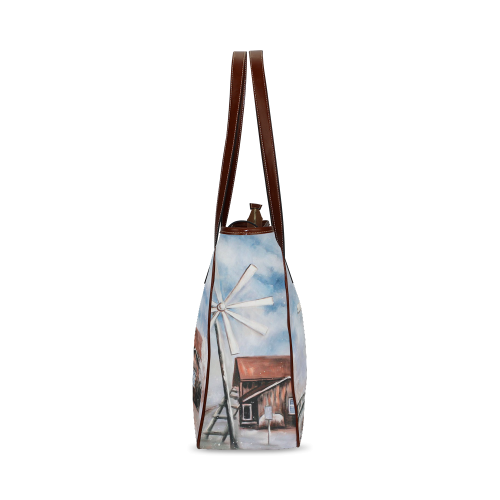 Oil Painting Classic Tote Bag (Model 1644)