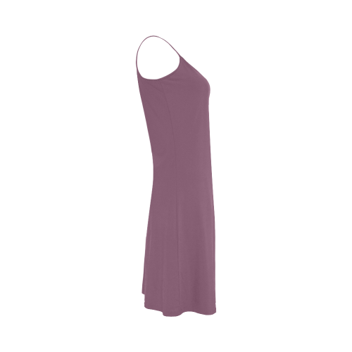 Grape Nectar Color Accent Alcestis Slip Dress (Model D05)