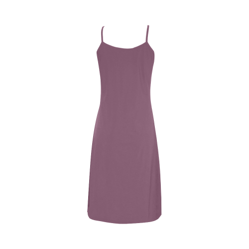 Grape Nectar Color Accent Alcestis Slip Dress (Model D05)