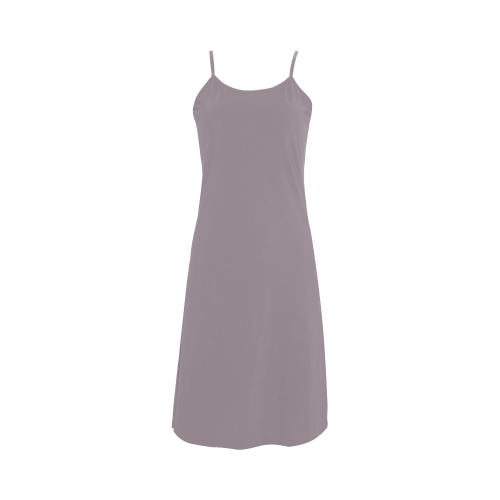 Sea Fog Color Accent Alcestis Slip Dress (Model D05)