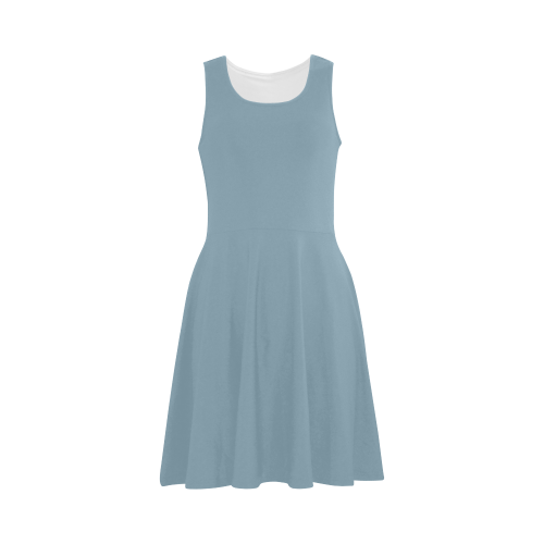 Forget-Me-Not Color Accent Atalanta Sundress (Model D04)