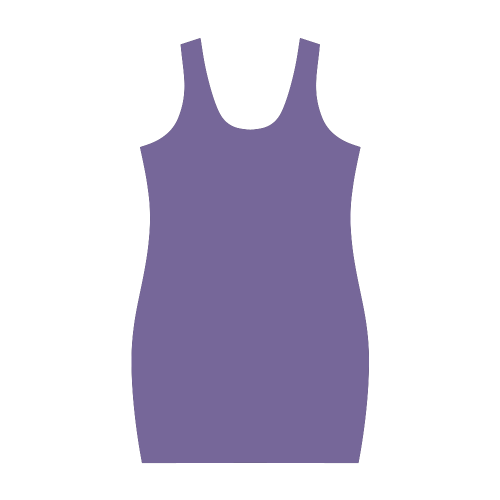 Ultra Violet Color Accent Medea Vest Dress (Model D06)