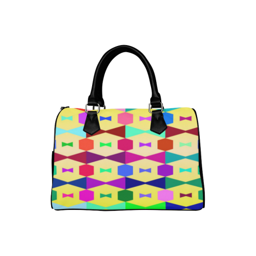 Funny vivid pattern 1 Boston Handbag (Model 1621)