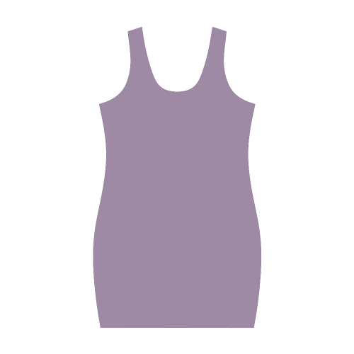 Orchid Mist Color Accent Medea Vest Dress (Model D06)
